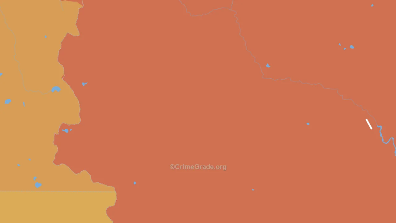 Stehekin, WA Map of Drug-Related Crime Rates