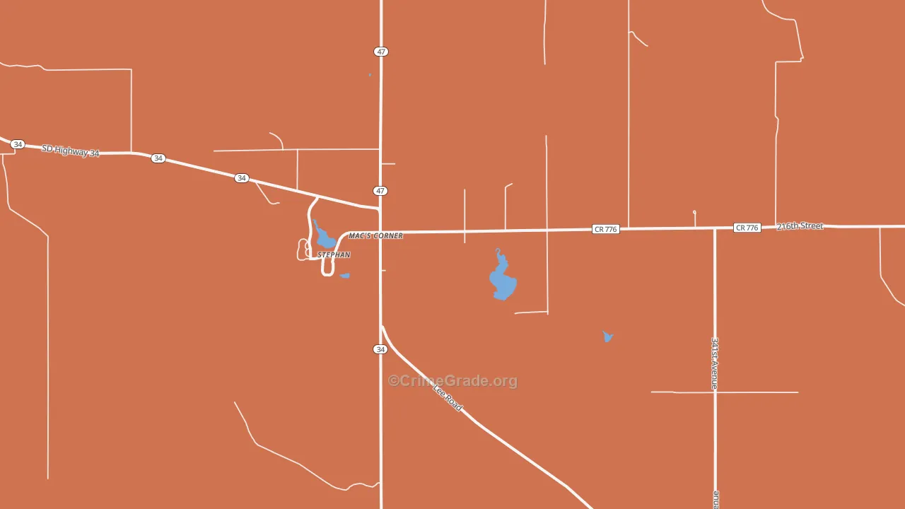 Stephan, SD Map of Drug-Related Crime Rates