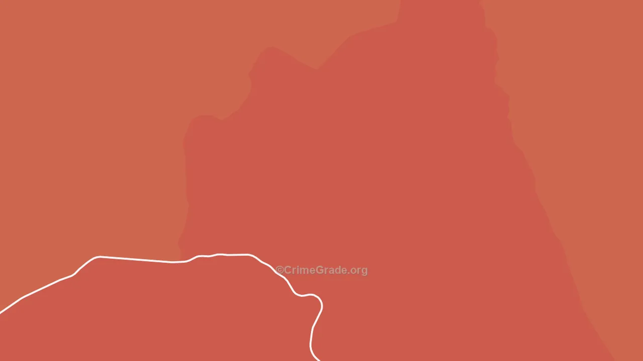 Steptoe, NV Map of Drug-Related Crime Rates