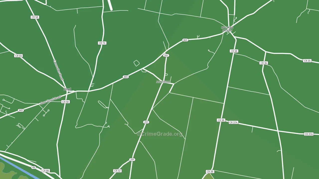 Stittville, NY Map of Drug-Related Crime Rates