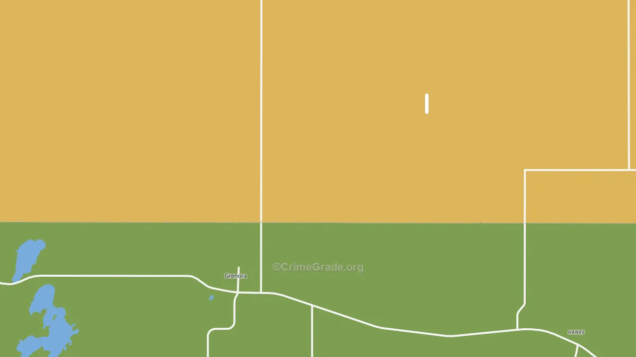 Stoneview, ND Map of Drug-Related Crime Rates
