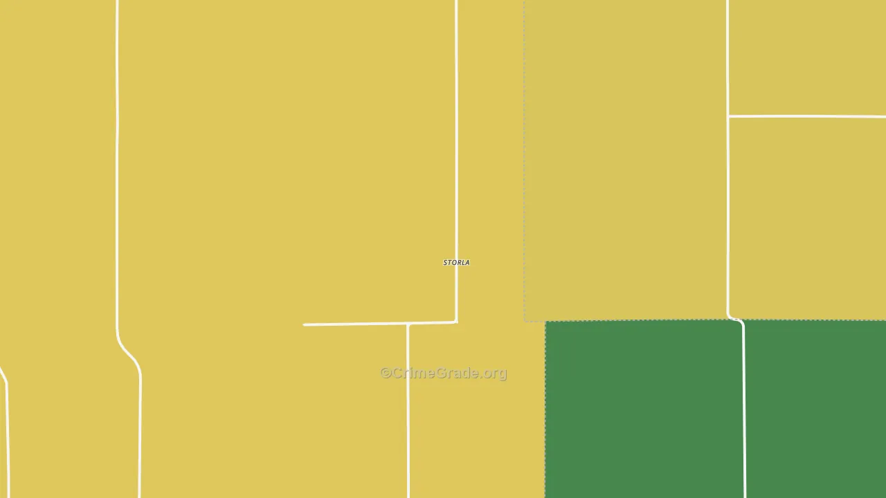 Storla, SD Map of Drug-Related Crime Rates