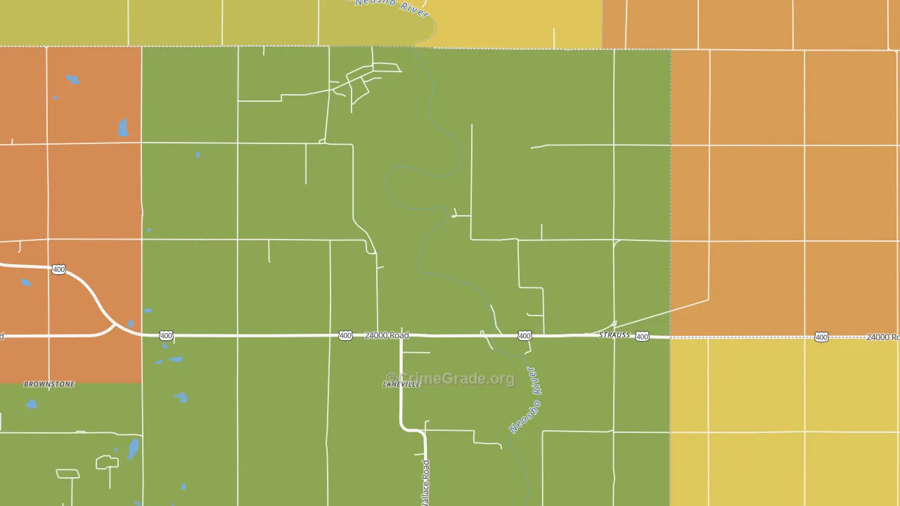 Strauss, KS Map of Drug-Related Crime Rates