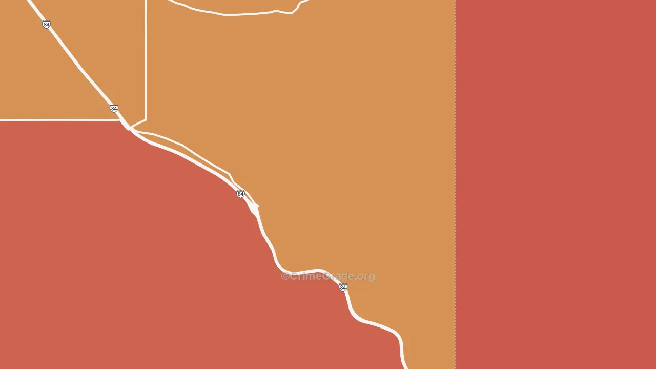 Sublett, ID Map of Drug-Related Crime Rates