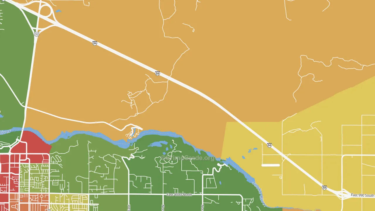 Sugar Loaf, ID Map of Drug-Related Crime Rates