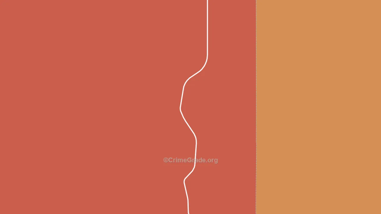 Sunrise, WY Map of Drug-Related Crime Rates
