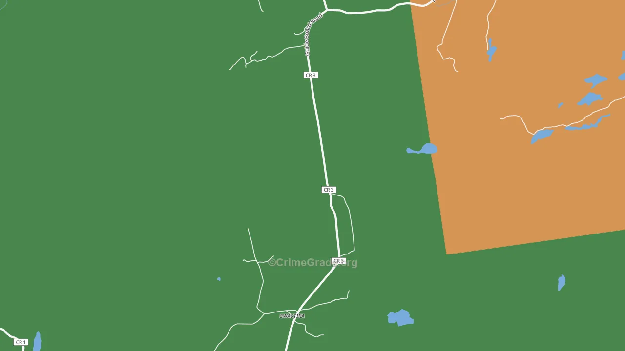 Swastika, NY Map of Drug-Related Crime Rates