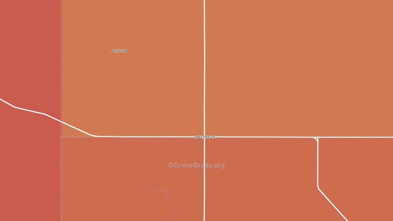 Sweetwater, OK Map of Drug-Related Crime Rates