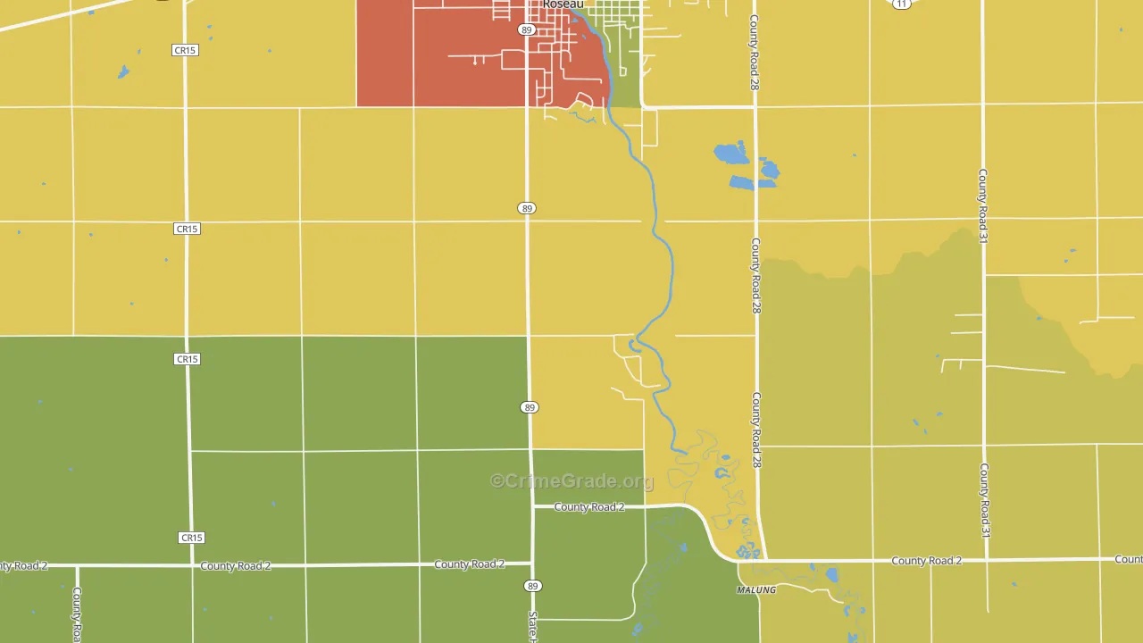 Swift, MN Map of Drug-Related Crime Rates