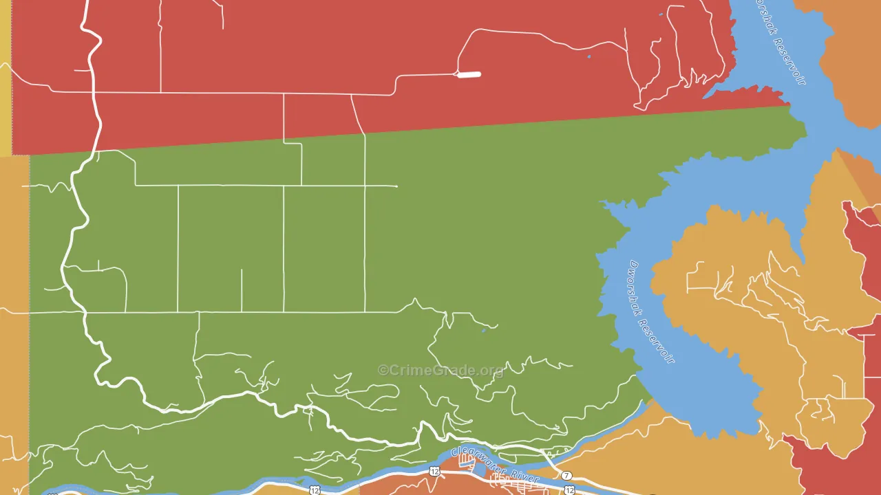 Teakean, ID Map of Drug-Related Crime Rates