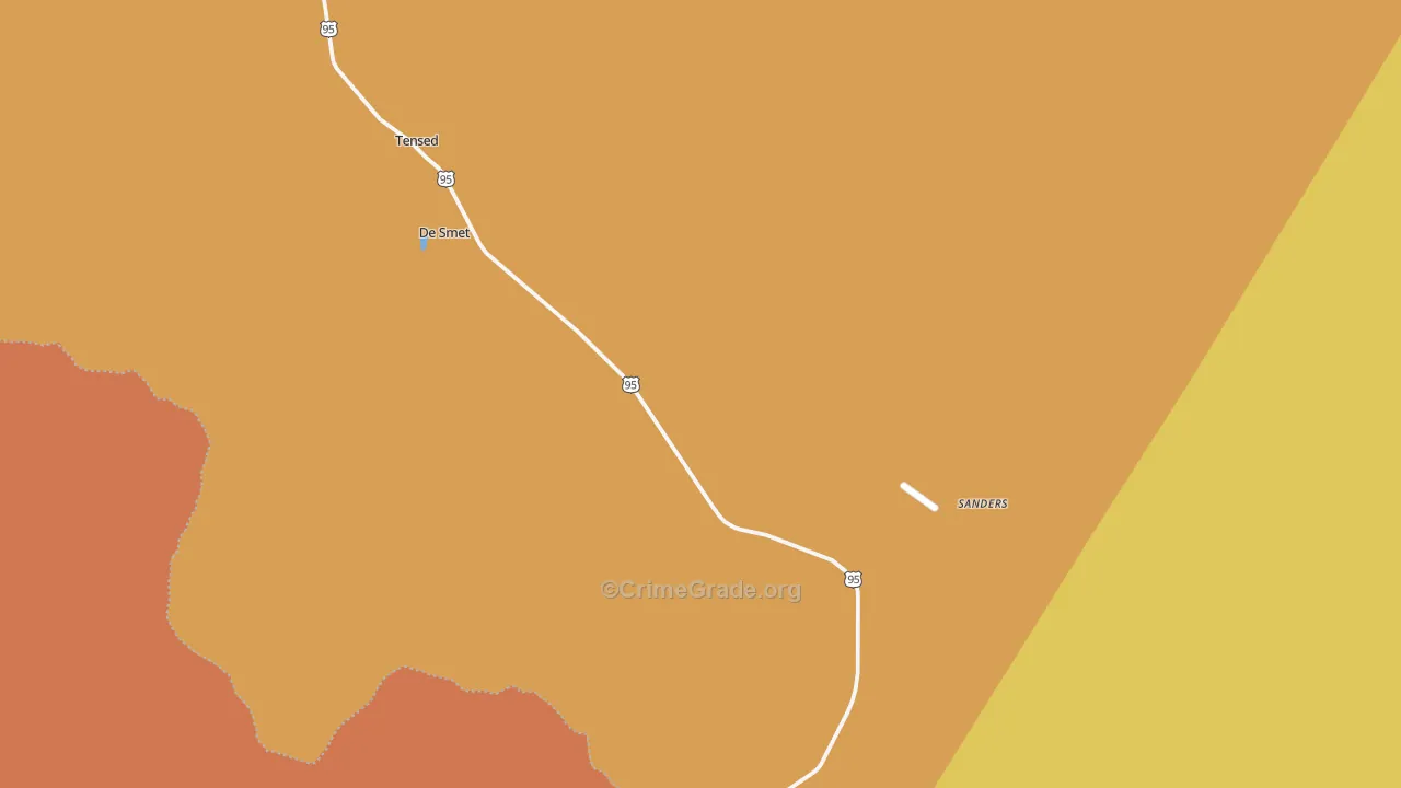 Tensed, ID Map of Drug-Related Crime Rates