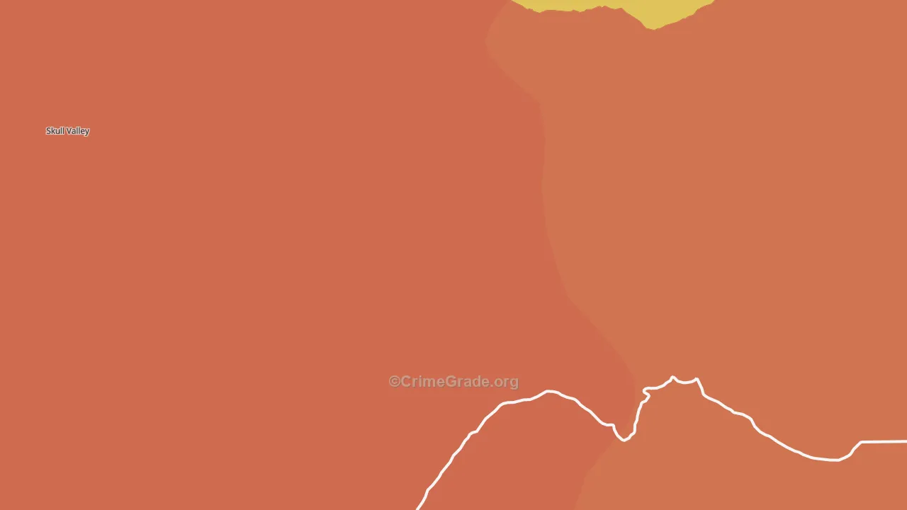 Terra, UT Map of Drug-Related Crime Rates