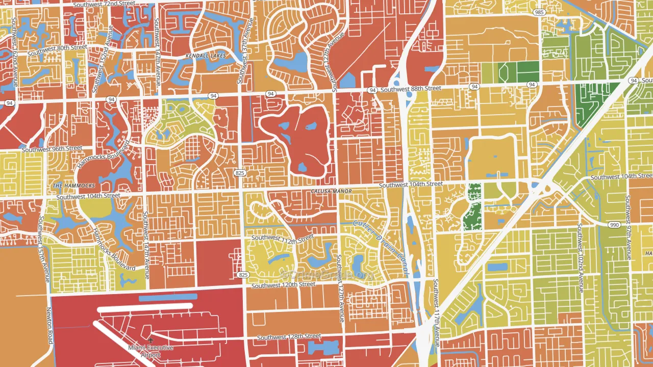 The Crossings, FL Map of Drug-Related Crime Rates