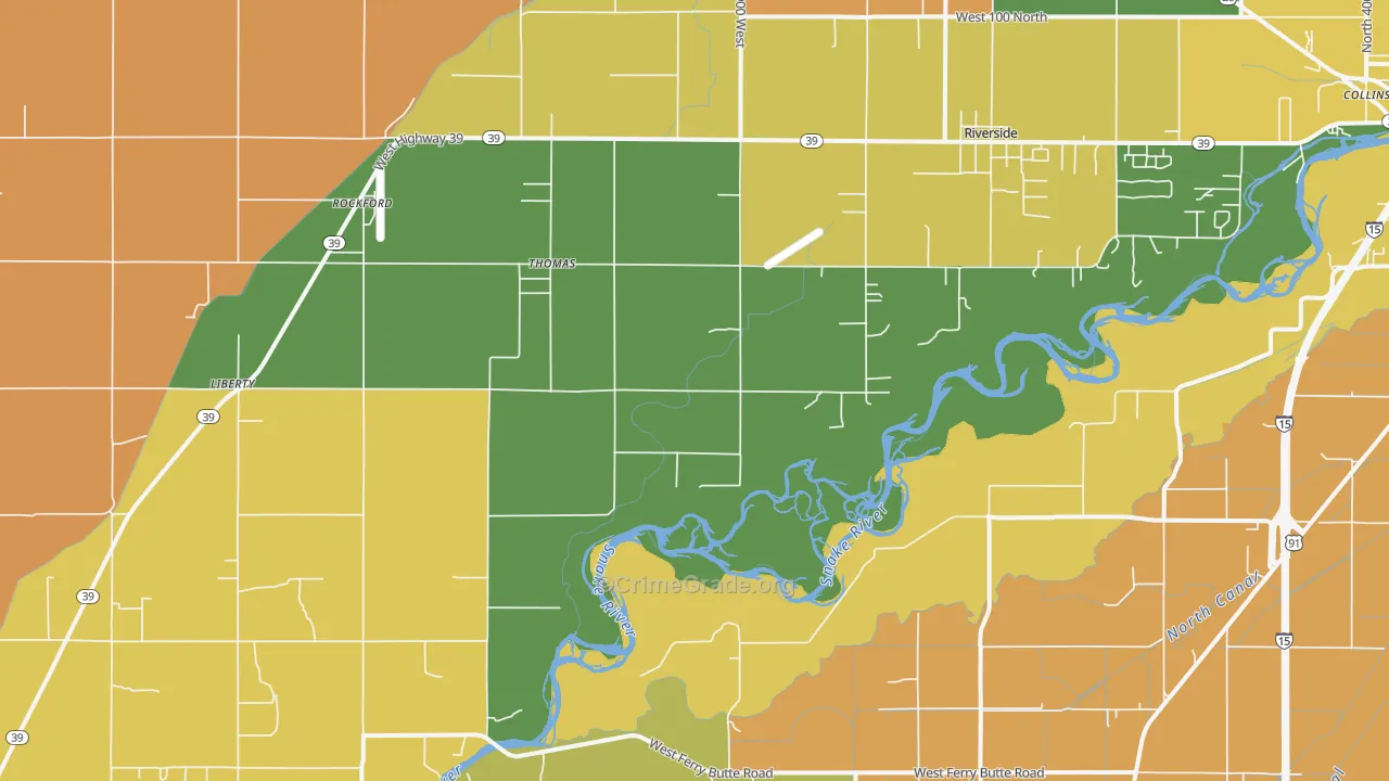 Thomas, ID Map of Drug-Related Crime Rates