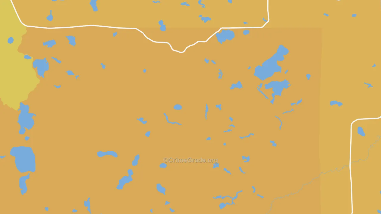 Togo, MN Map of Drug-Related Crime Rates