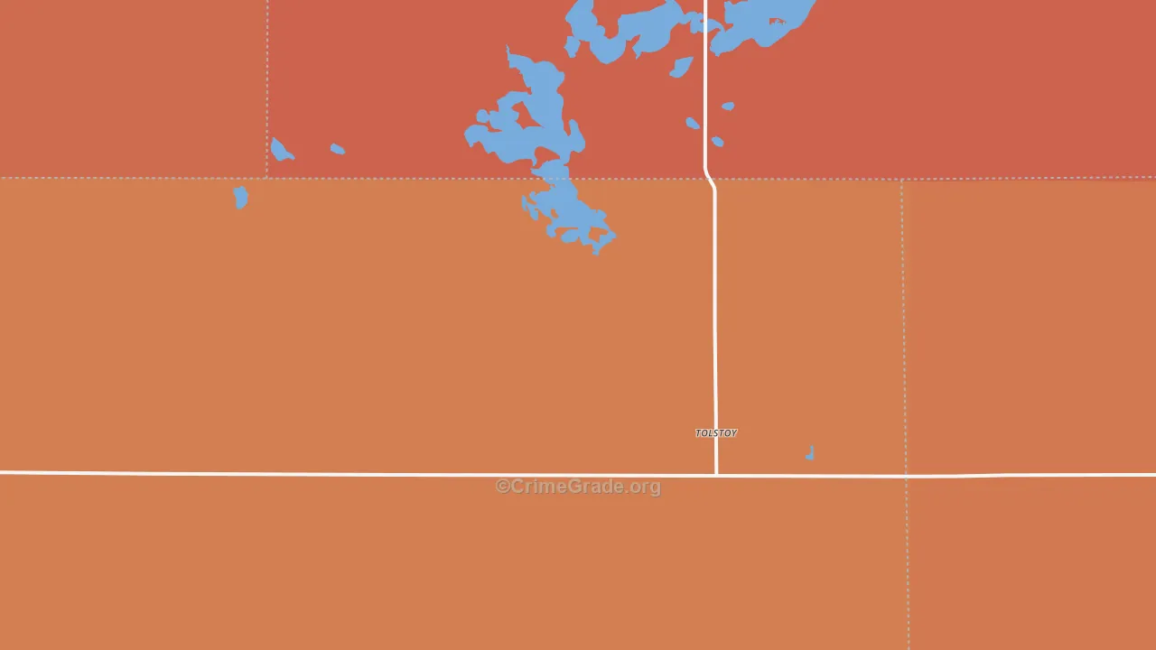 Tolstoy, SD Map of Drug-Related Crime Rates