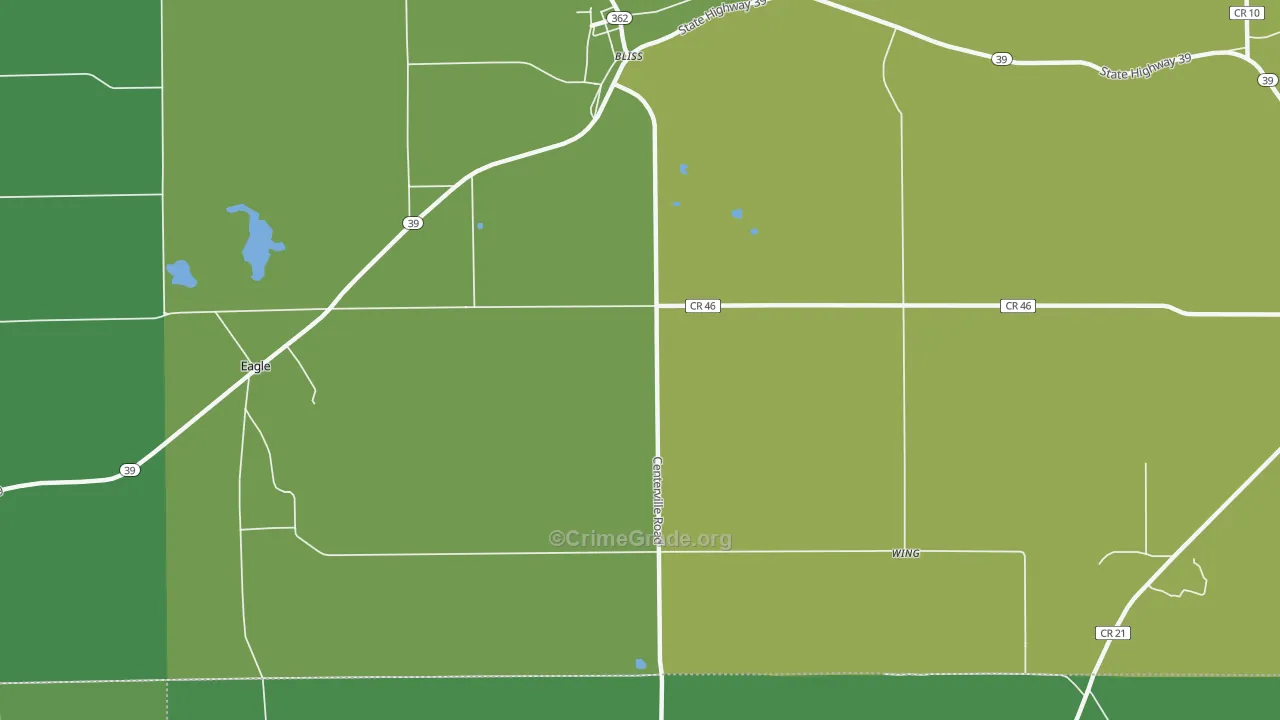 Tonawanda Indian Reservation, NY Map of Drug-Related Crime Rates