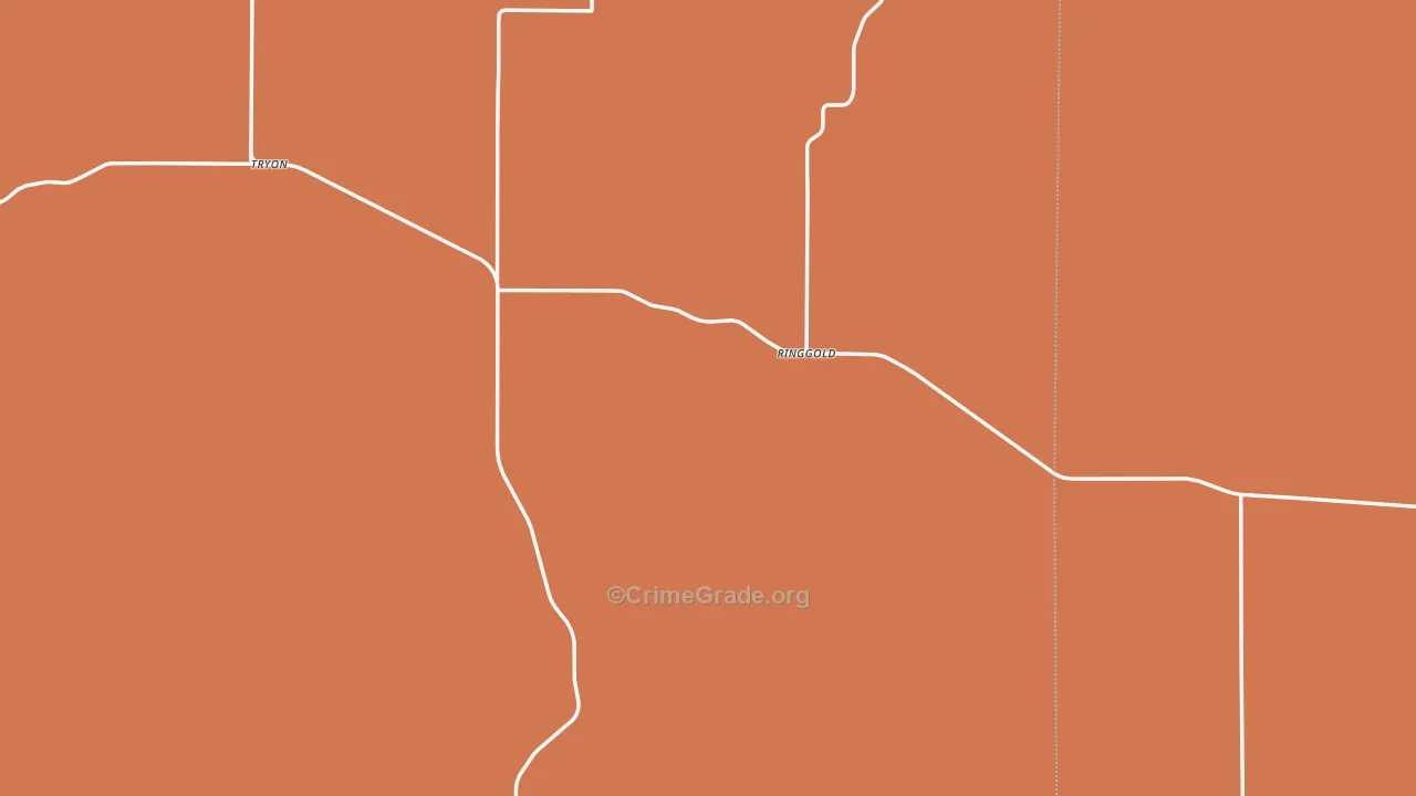 Tryon, NE Map of Drug-Related Crime Rates