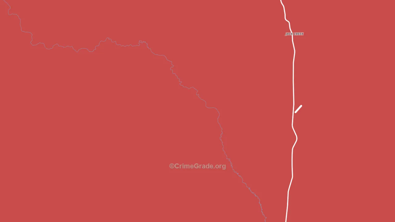Tuscarora, NV Map of Drug-Related Crime Rates