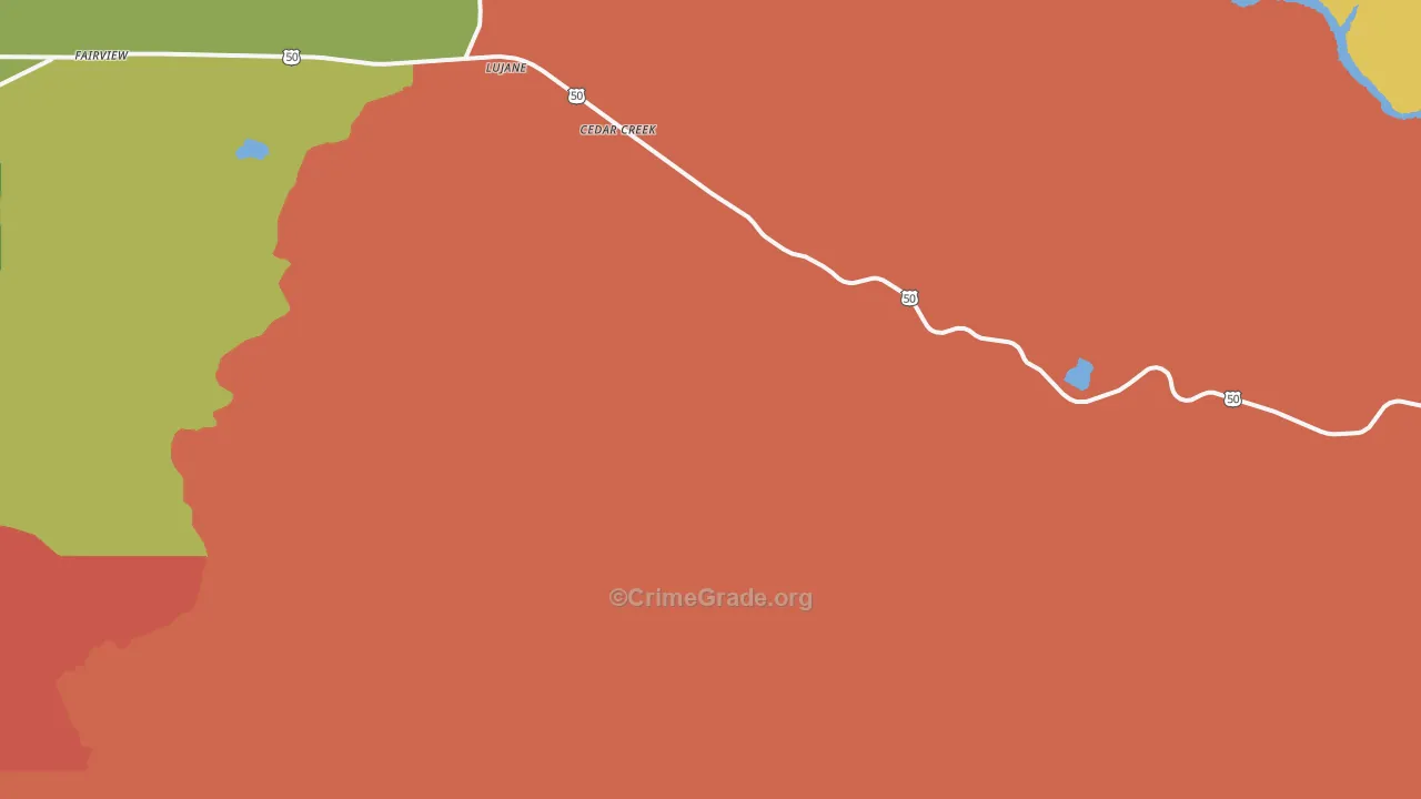 Uncompahgre, CO Map of Drug-Related Crime Rates