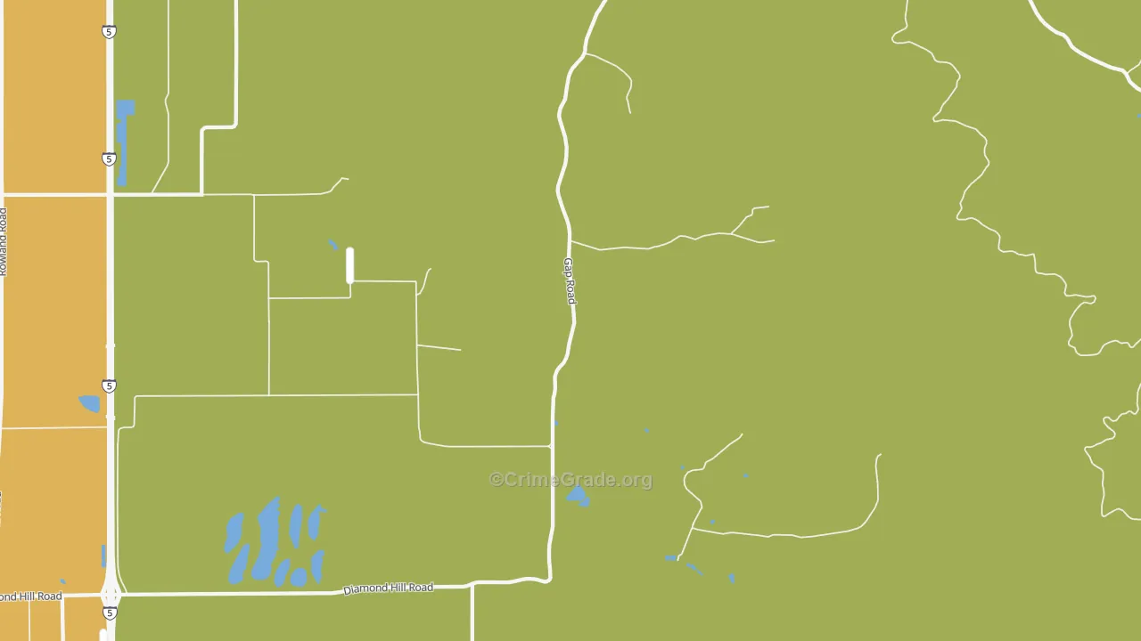 Union Point, OR Map of Drug-Related Crime Rates