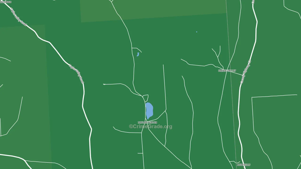 Union Valley, NY Map of Drug-Related Crime Rates