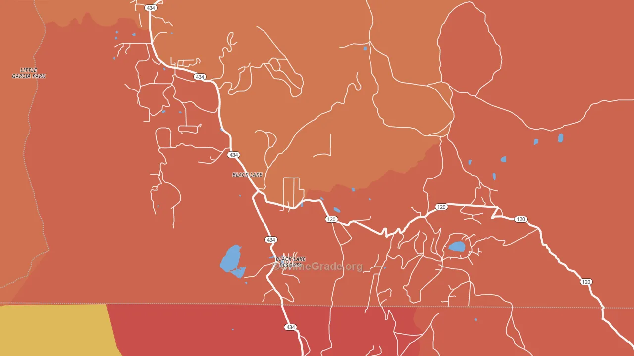 Val Verde, NM Map of Drug-Related Crime Rates