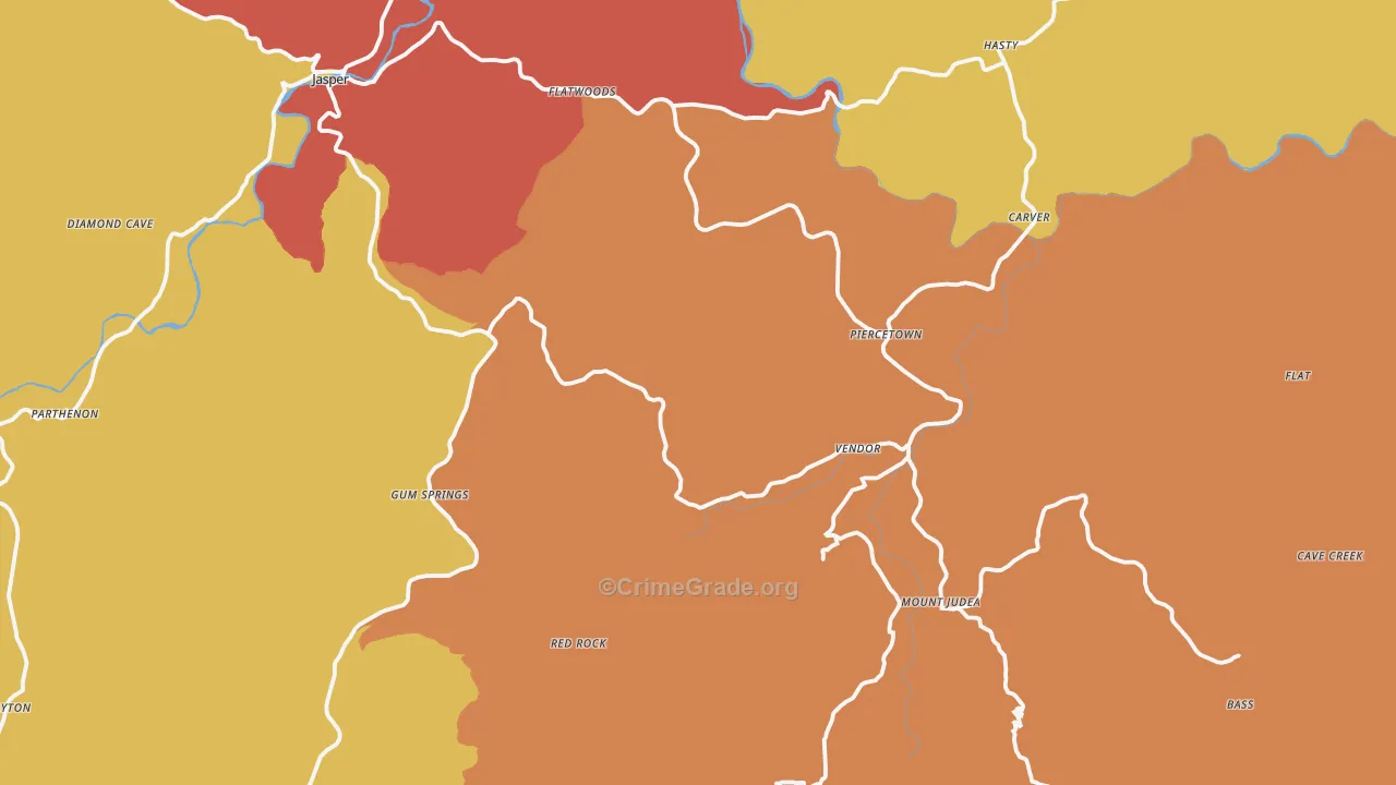 Vendor, AR Map of Drug-Related Crime Rates