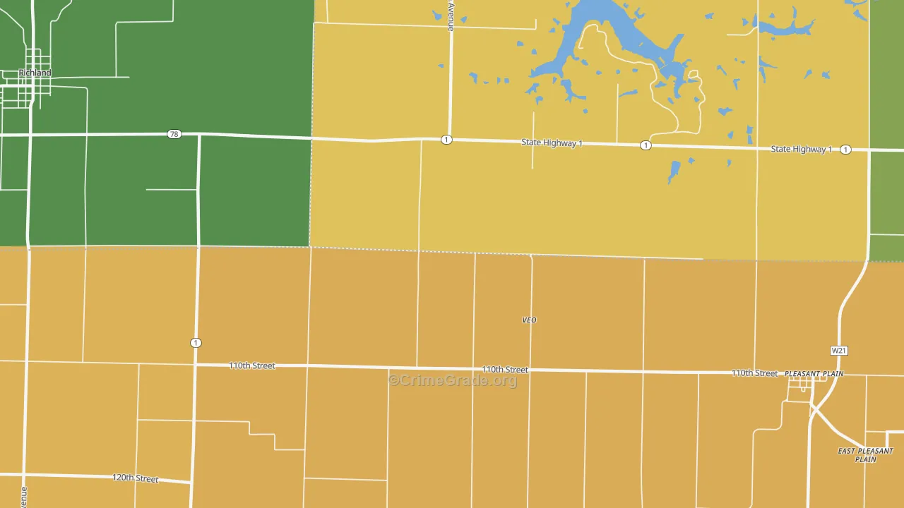 Veo, IA Map of Drug-Related Crime Rates