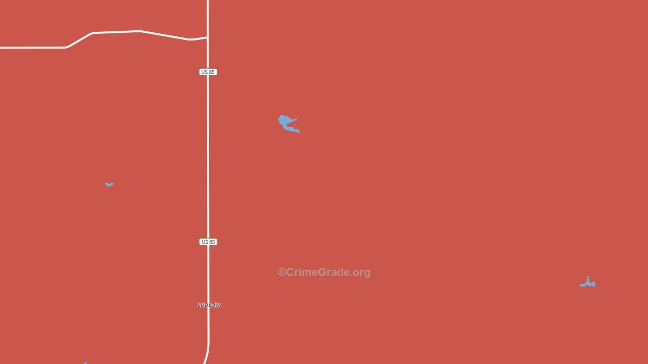 Vessey, SD Map of Drug-Related Crime Rates