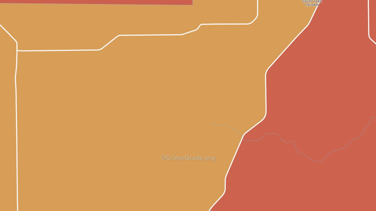 Viboras, TX Map of Drug-Related Crime Rates