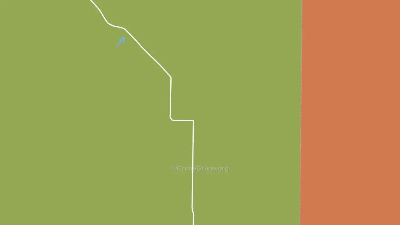 Vick, TX Map of Drug-Related Crime Rates