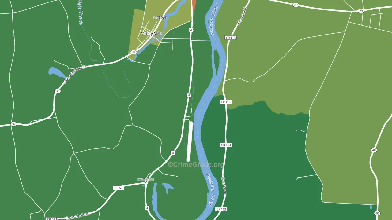 Victory Mills, NY Map of Drug-Related Crime Rates