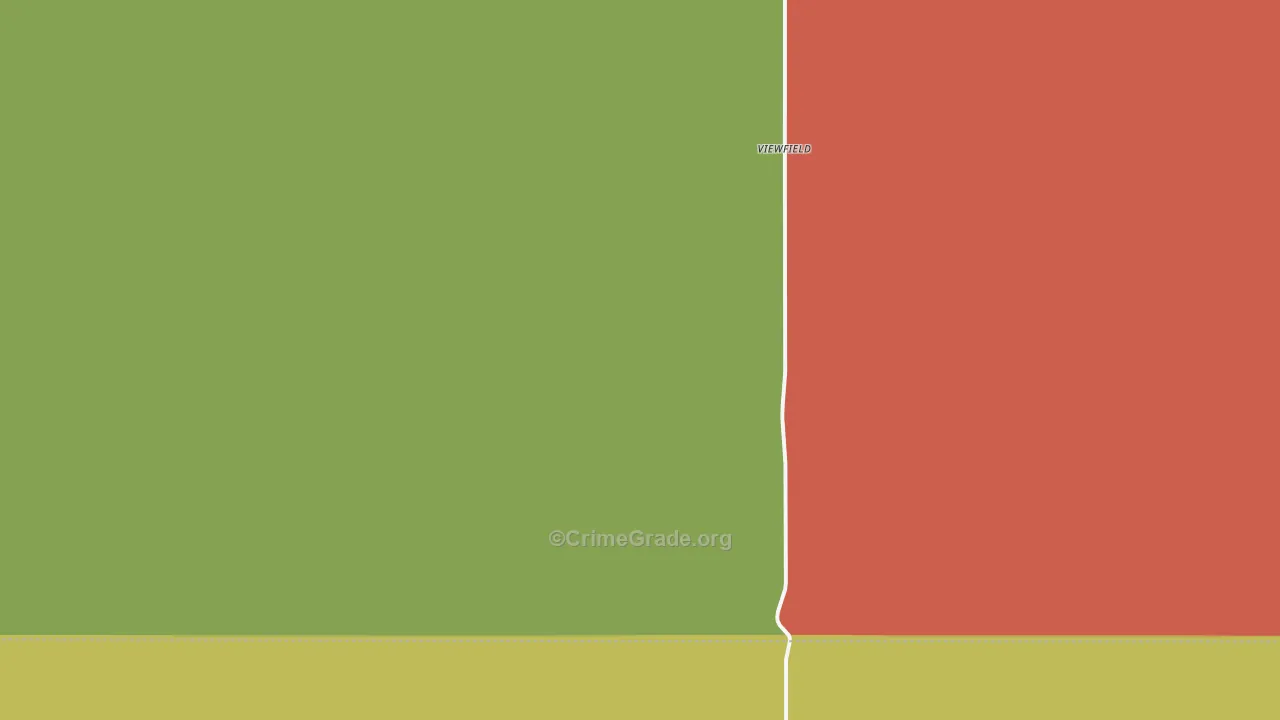 Viewfield, SD Map of Drug-Related Crime Rates