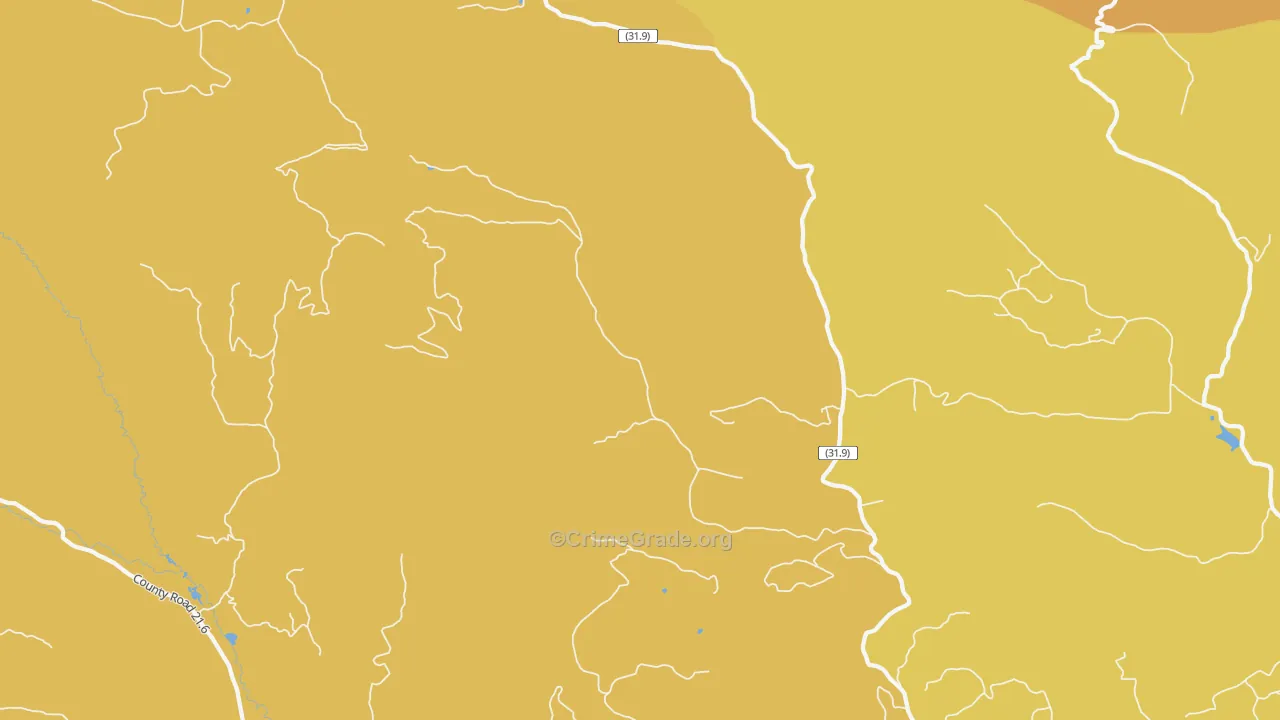 Vigil, CO Map of Drug-Related Crime Rates