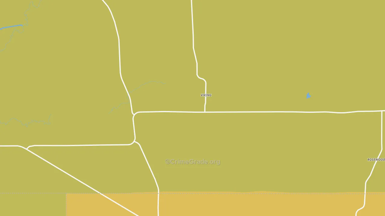 Viking, MN Map of Drug-Related Crime Rates