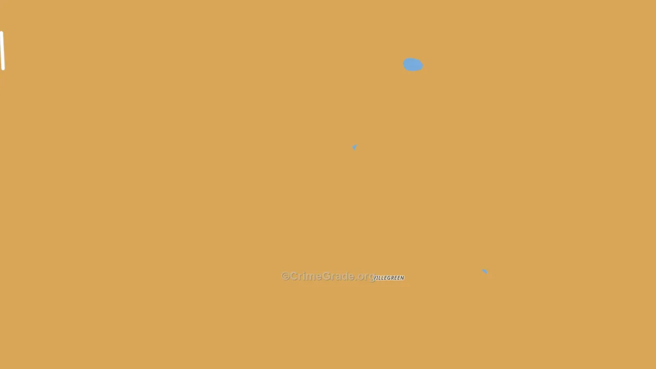 Villegreen, CO Map of Drug-Related Crime Rates