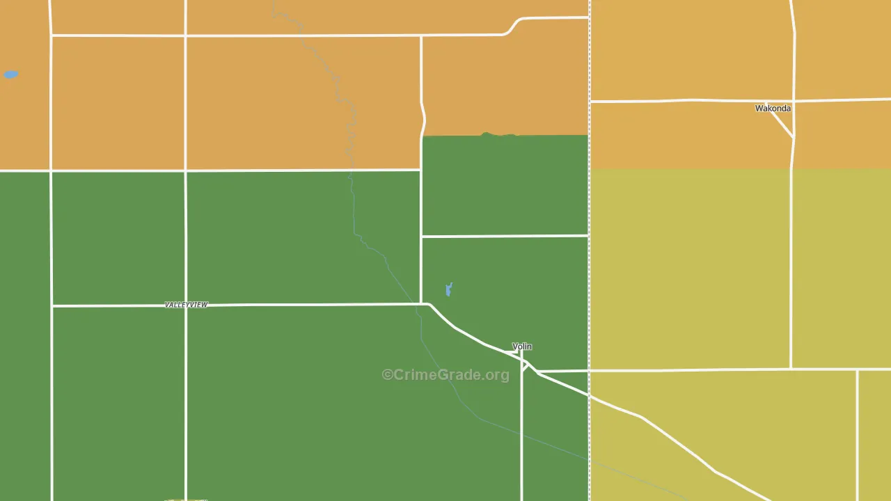 Volin, SD Map of Drug-Related Crime Rates