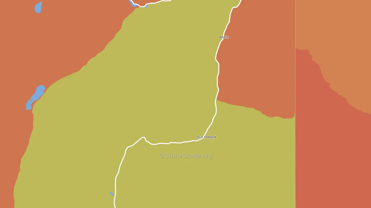 Wauconda, WA Map of Drug-Related Crime Rates