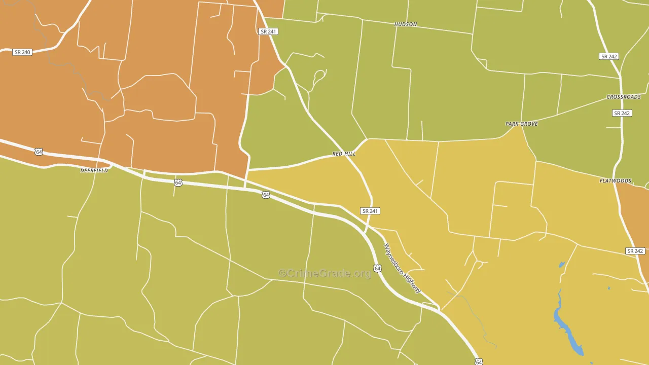 Weakly, TN Map of Drug-Related Crime Rates