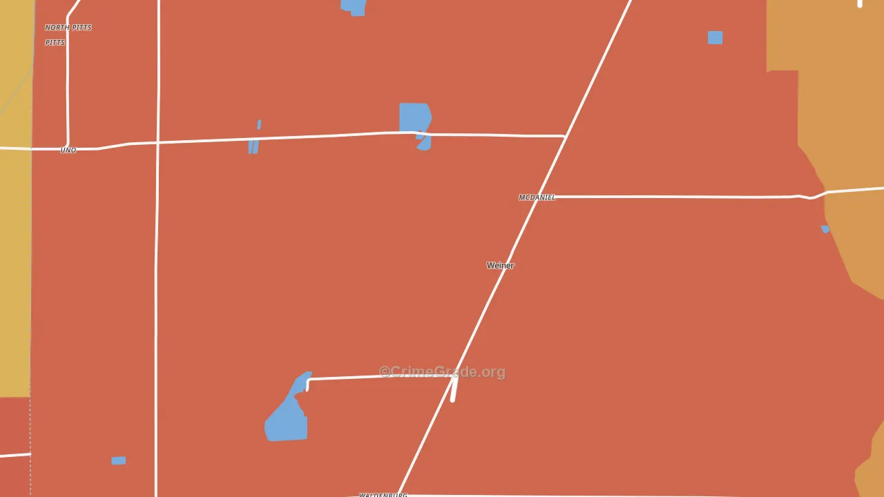 Weiner, AR Map of Drug-Related Crime Rates