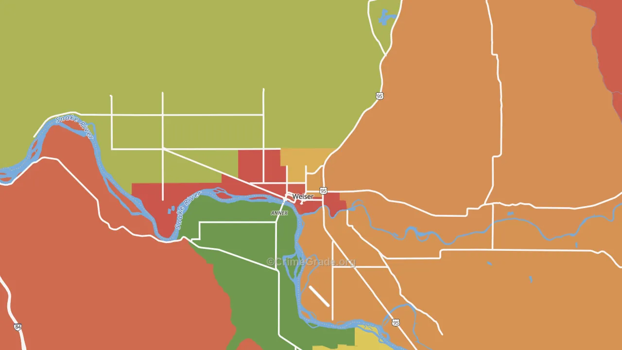 Weiser, ID Map of Drug-Related Crime Rates