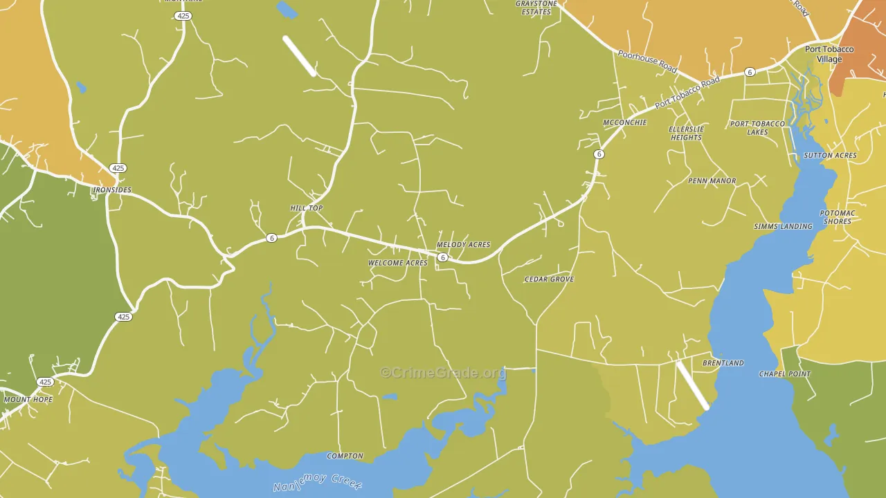 Welcome, MD Map of Drug-Related Crime Rates