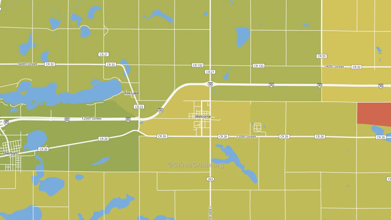 Welcome, MN Map of Drug-Related Crime Rates
