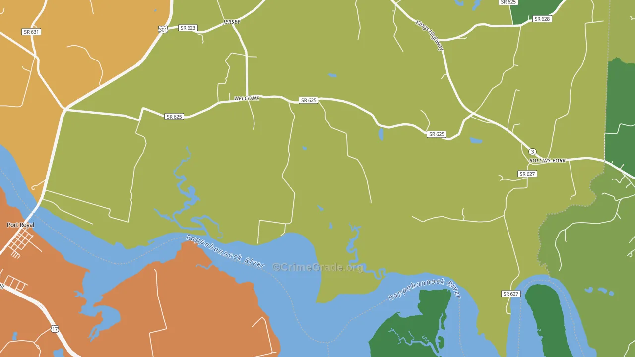Welcome, VA Map of Drug-Related Crime Rates