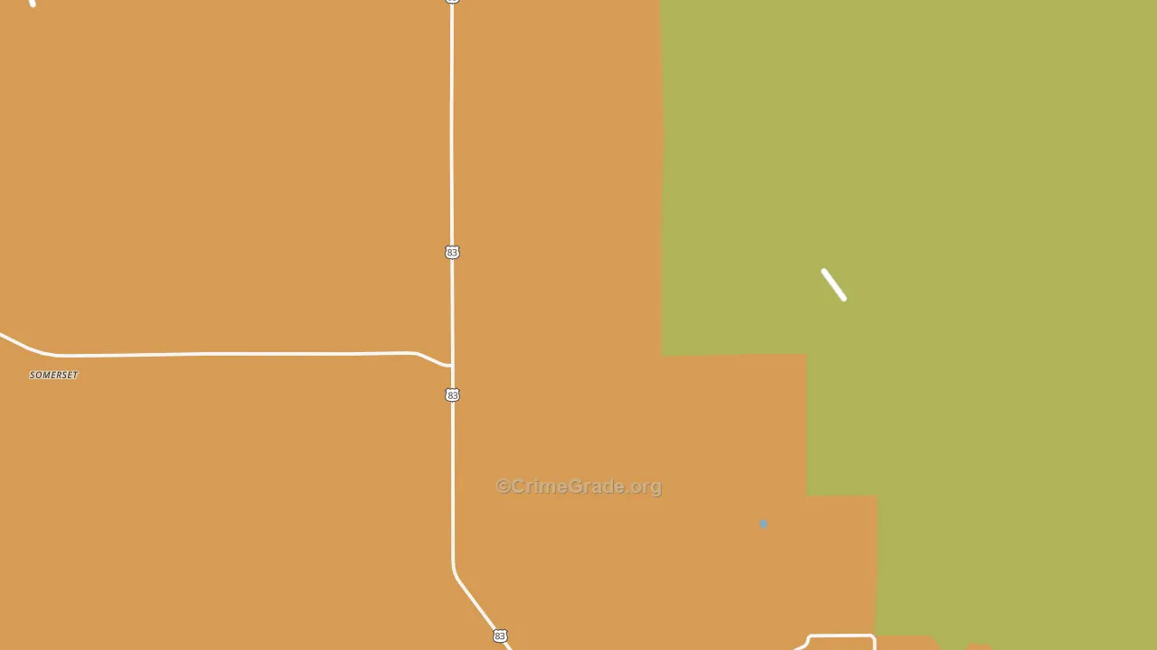 Wellfleet, NE Map of Drug-Related Crime Rates