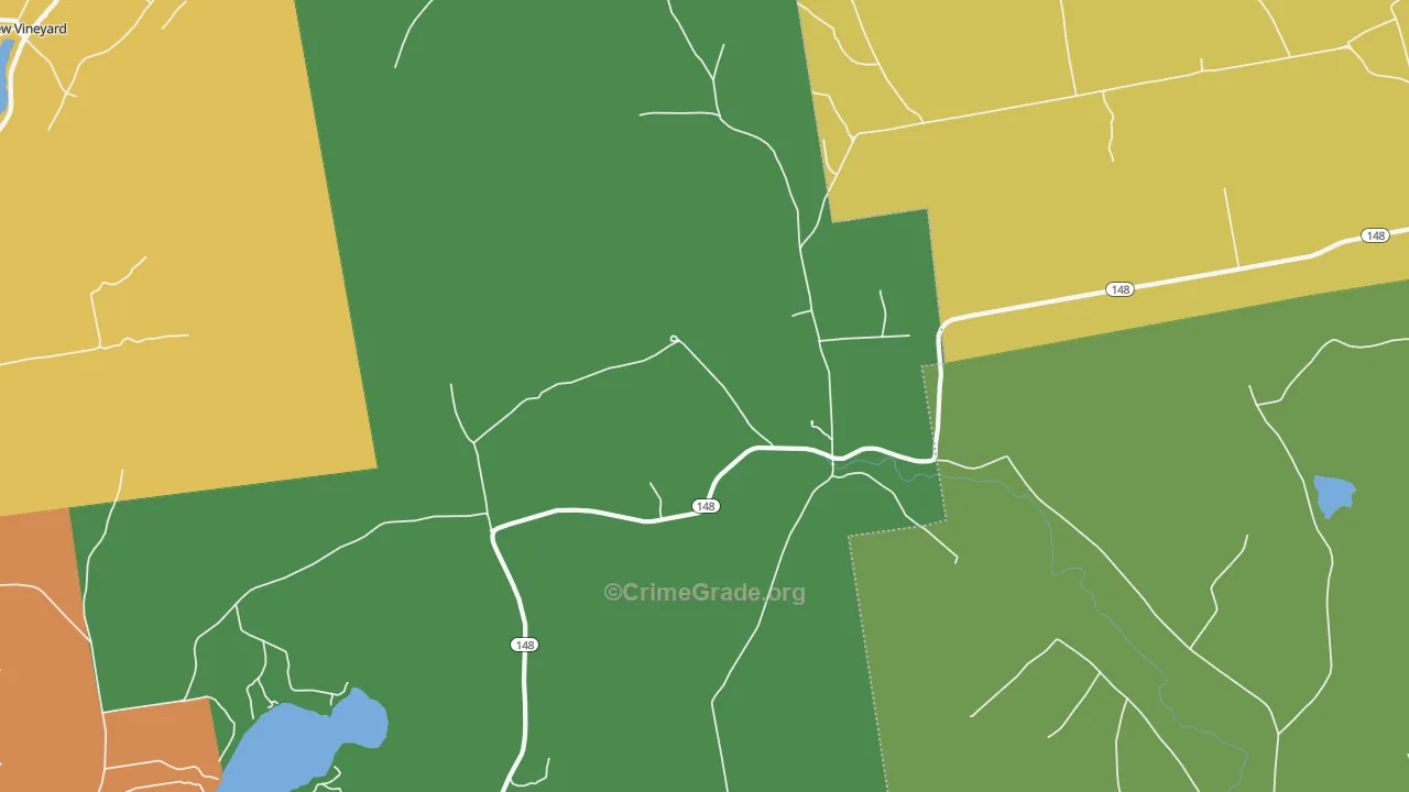 West Mills, ME Map of Drug-Related Crime Rates