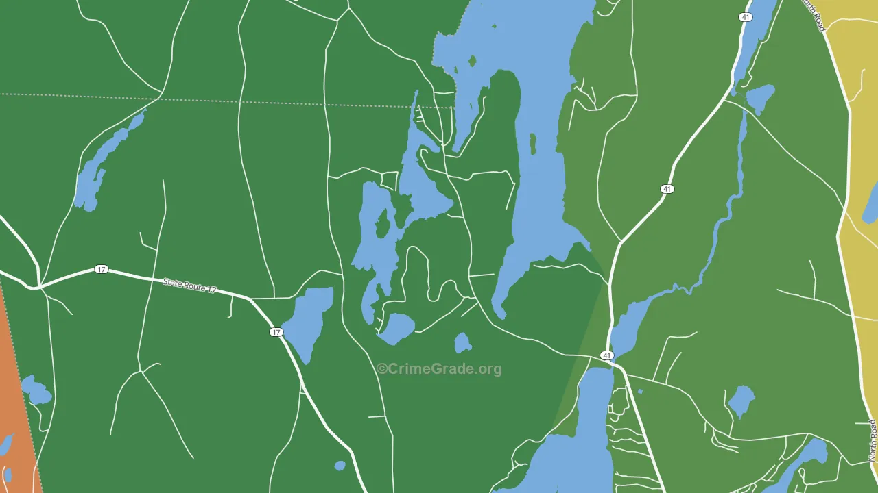 West Mount Vernon, ME Map of Drug-Related Crime Rates