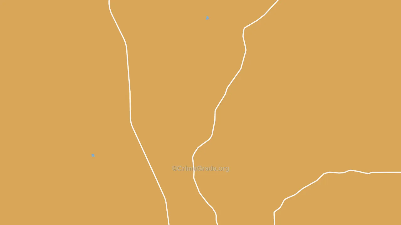 Weston, WY Map of Drug-Related Crime Rates