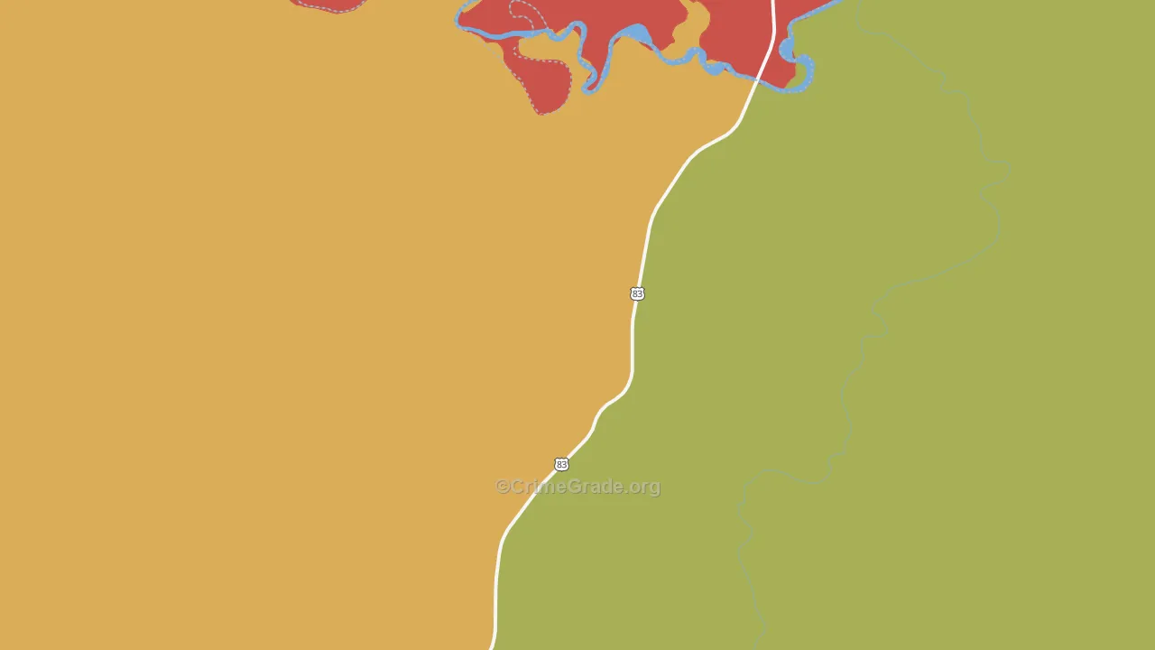 Westover, SD Map of Drug-Related Crime Rates